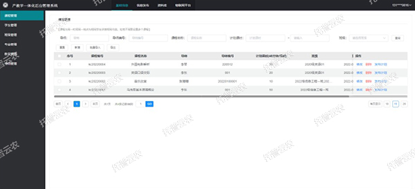 產教學用一體化管理